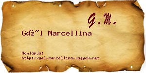 Gál Marcellina névjegykártya